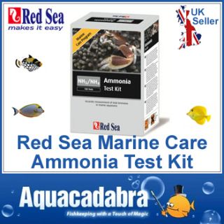  Ammonia Test Kit NH3 NH4 Marine Care Program Fish Coral Tank