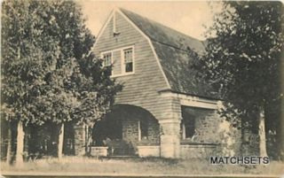 1908 FISH CREEK, WISCONSIN A Cosy Cottage ROTOGRAPH POSTCARD