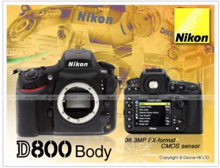 Nikon D800 D800 FX 36 3MP Digital SLR Camera Body Only D652
