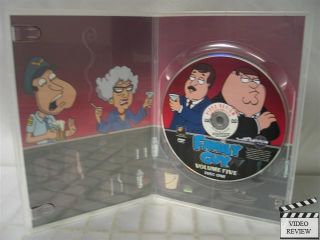 Family Guy Volume 5 DVD 2007 3 Disc Set 024543461463