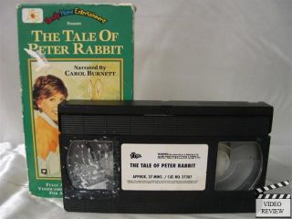 Tale of Peter Rabbit The VHS Carol Burnett