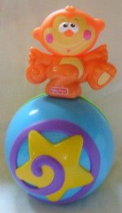 Fisher Price Go Baby Go Crawl Along Musical Ball