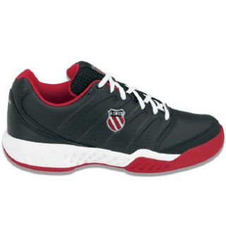 Athletics K Swiss Mens Ultrascendor II Blk/Fiery Red/Wht 