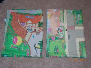 Fisher Price Sweet Streets Lot of 2 Play Mats East West Side Complete