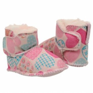 Kids EMU  Printed Baby Bootie Inf Pink Hearts 
