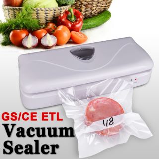   Vacuum Food Saver Air Tight Sealer Storage w Rolling Bags Home Keep