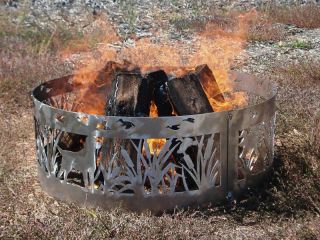  Fire Pit Campfire Ring Duck Laborador F1001