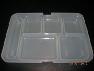 Plastic Food Trays 14 1 2 x 10 Lot of 13 Made in U s A