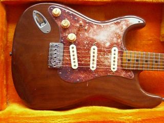 Fender Lefty 76 FOXY BROWN Stratocaster Custom Built Hendrix Vibe