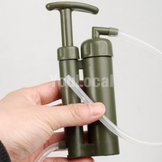  Water Filter Purifier for Hiking Camping Fishing Hunting