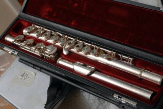 Yamaha YFL 581H Flute EC Headjoint Cavallaro Case Cover BEAUTIFUL 581