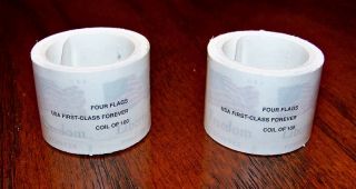  * FOREVER Stamps (2 Rolls of 100) NEW UNUSED First Class Postage Coil