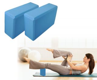 2pcs Home Exercise Yoga Block Brick Foaming Foam Fitness Trainer Tool