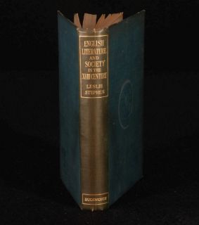 1920 Literature Society in 18th Century Ford Lectures