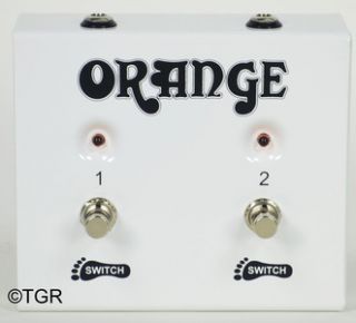 Orange Guitar Amplifier Dual Footswitch 2 Button Amp Foot Switch FS 2