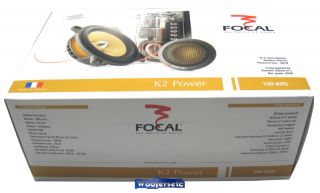 100KRS Focal New 4 2 Way Component Speakers K2 Power