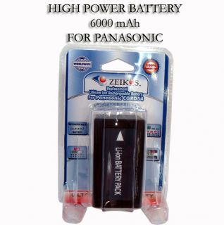 10Hr Battery for PANASONIC CGAD54SE 1B DVX 100B CGR D320 AG HVX200 NV