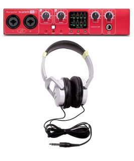 Focusrite Scarlett 18i6 Recording Audio Interface w/ Fostex T 7 Studio