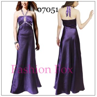  Purple Evening Dress Prom Dress Fashion Gown Party Dress 07051 SZ 14