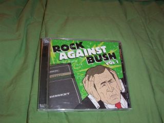 Rock Against Bush Vol 1 Music CD and DVD Set 751097067529