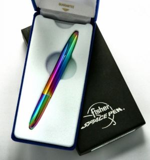 Fisher Space Pen 400RB Rainbow Titanium Nitride Pen