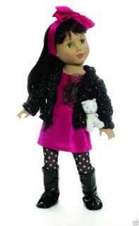 Madame Alexander 18 inch Doll Favorite Friends Fashionista with Cat