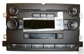 Ford F150 F 150 CD Cassette Radio Factory Original Stereo 2004 2006