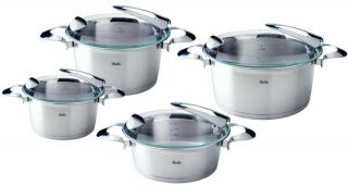 Brand New $950 Fissler Pro Collection 8 PC Cookware Set Save $220 Free