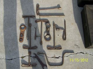 48 Piece Lot of Ford Model A Model T Tools Running Board Tool Box