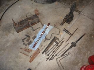 Large Lot KR Wilson Model T Ford Tools Line Bore Pullers