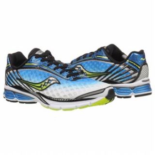 Athletics Saucony Mens PowerGrid Cortana Royal/White/Citron