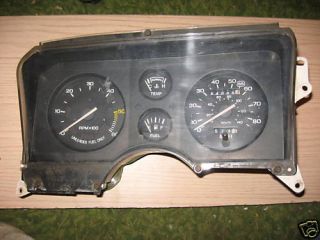 1984 Ford Tempo GL Instrument Cluster 84K