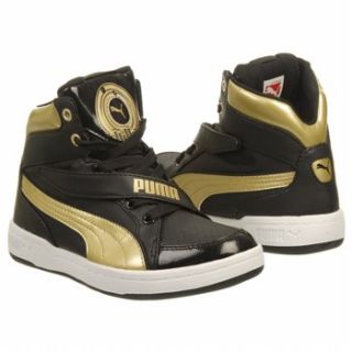 Athletics Puma Kids Puma DJ 65 Pre/Grd Black/Gold/Black 