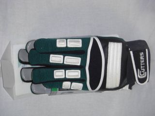 Cutters Reinforcers Football Gloves XX Large Dark Green