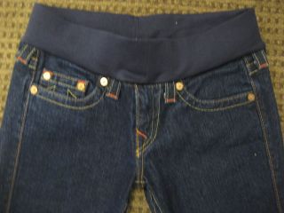  Maternity Jeans Bobby Stretch Flare Rinse Size 28 Small
