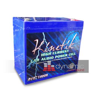 Kinetik KHC1400R Car Audio Cell Battery Reverse Polarity HC1400R 1 500