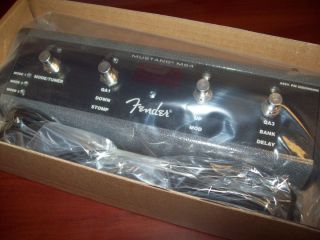 New Fender 4 Button MS4 Footswitch for Mustang Amps