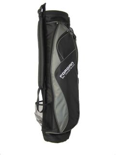 FORGAN Ultra Lite Nylon Carry Golf Bag Grey Black New