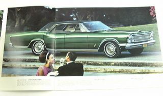 1966 66 Ford Brochure Galaxie 500 XL Custom 500