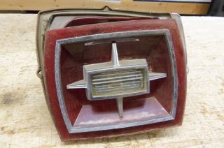 1966 Ford Galaxie Used Tail Light Assembly Lens Reverse Custom