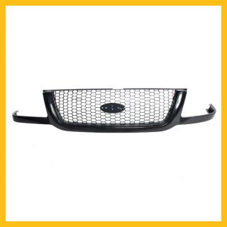 2001 2003 FORD RANGER MESH STYLE GRILL GRILLE ASSEMBLY BLACK EDGE 00