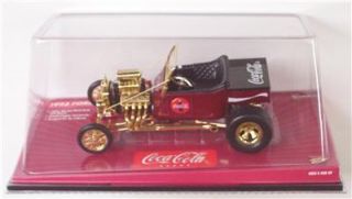 1923 Ford T Bucket 1 18 Johnny Lightning Coca Cola COKE LE Street Rod