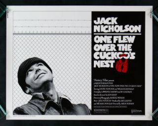 One Flew Over The Cuckoos Nest Original Movie Poster