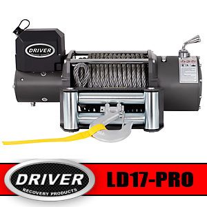 17 000 lb Electric Self Recovery Winch for Jeep Truck Trailer SUV