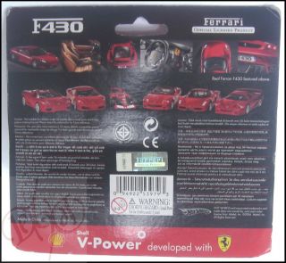 Ferrari F430 1 38 Scale Diecast Model Toy Car Red Shell V Power