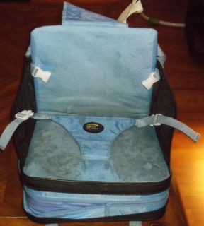 Deflatable travel booster seat