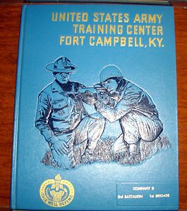 US Army Training Center Fort Campbell Ky Year Book Co B 3rd Battalion