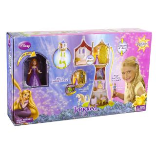 Disney TANGLED RAPUNZEL Magical TOWER Polly Pocket Playset NEW