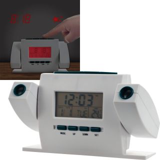  Multifunctional Alarm Clock w FM Radio Projectors Display Stars