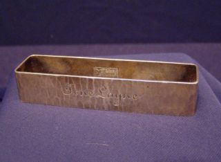 Sterling Silver Napkin Ring Marked Marshall Fields Co